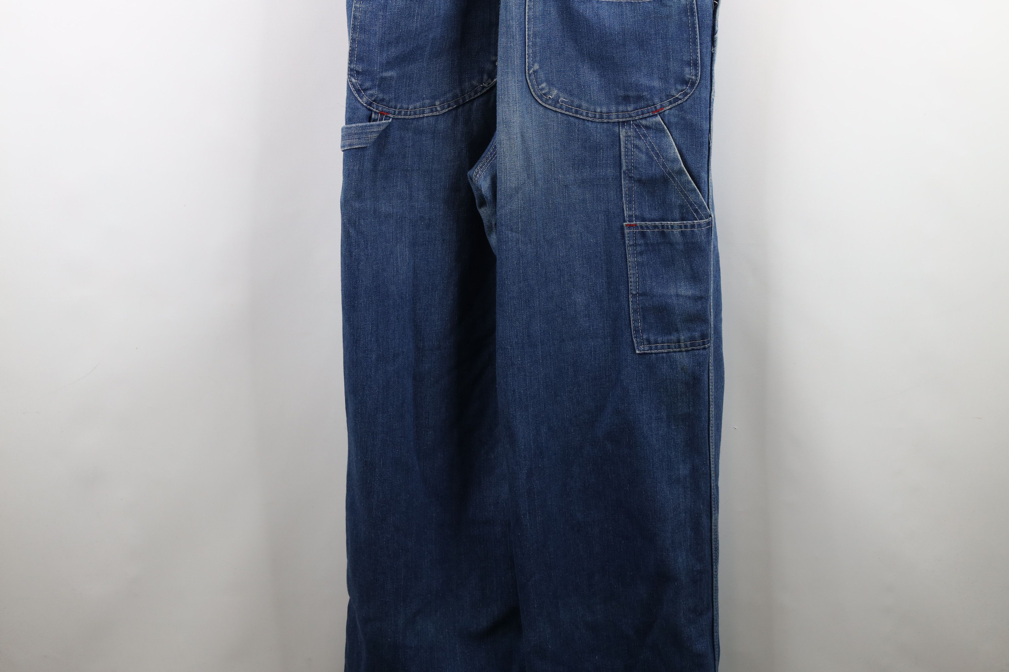 Big Mac × Vintage Vintage 60s Big Mac Distressed Square Bak Overalls Size US 30 / EU 46 - 16 Thumbnail