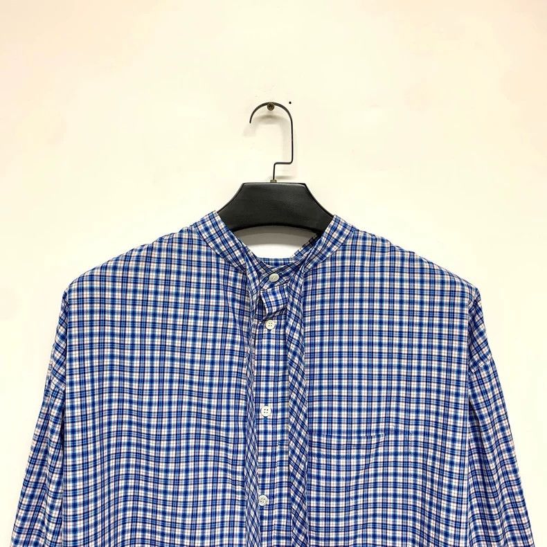 Balenciaga Balenciaga Blue and white checked shirt 2505-Nextarrow Size XS / US 0-2 / IT 36-38 - 3 Thumbnail