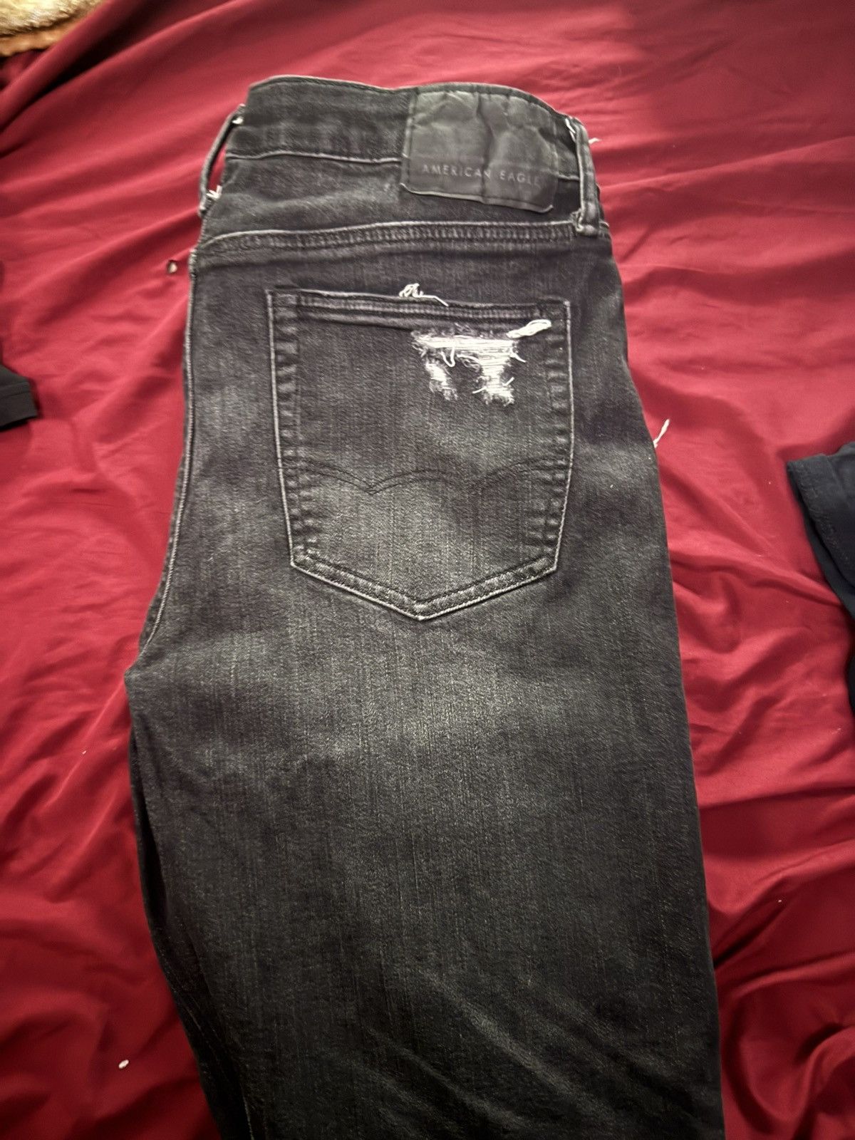 American Eagle Outfitters American eagle Black Jeans AirFlex+ 33/30 Size US 33 - 3 Thumbnail