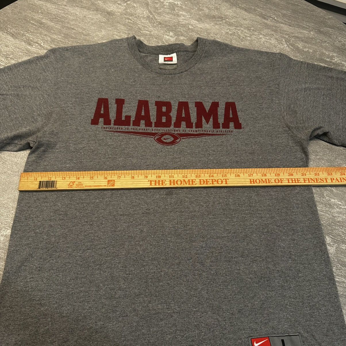 Nike × Vintage Vintage Y2K Nike Alabama Team Football Shirt Patch Large Size US L / EU 52-54 / 3 - 6 Thumbnail