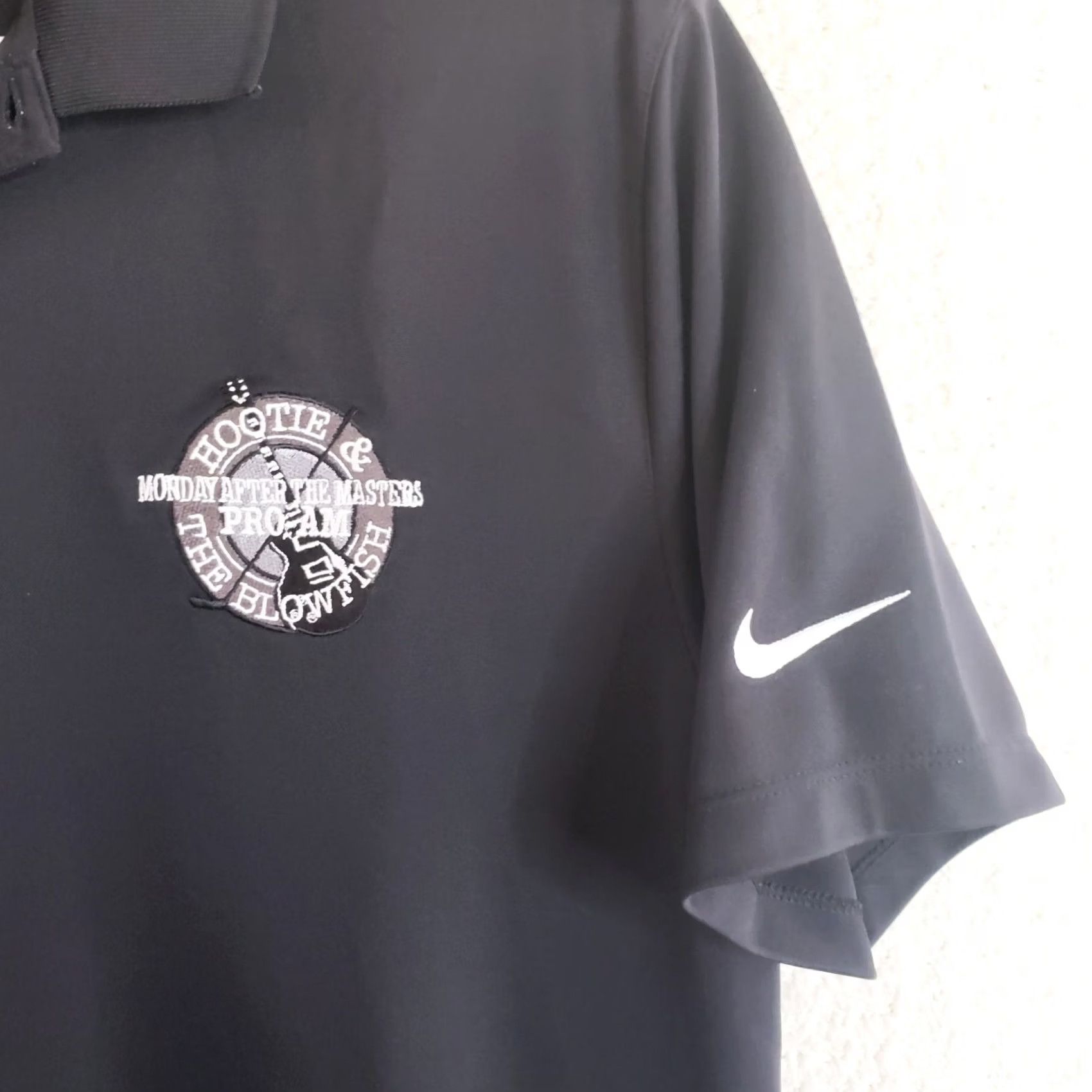 Nike Nike Polo Shirt Mens L Black Short Sleeve Dri-Fit Golf Hootie Masters Shirt Size US L / EU 52-54 / 3 - 6 Thumbnail