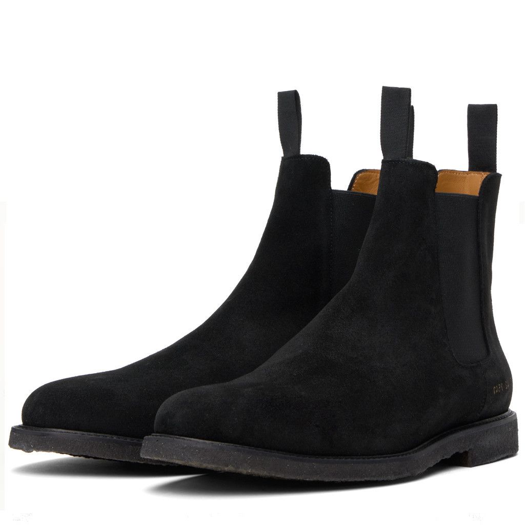 CP Chelsea Classic in Waxed Suede Black 2495 7547 US 13 E 46