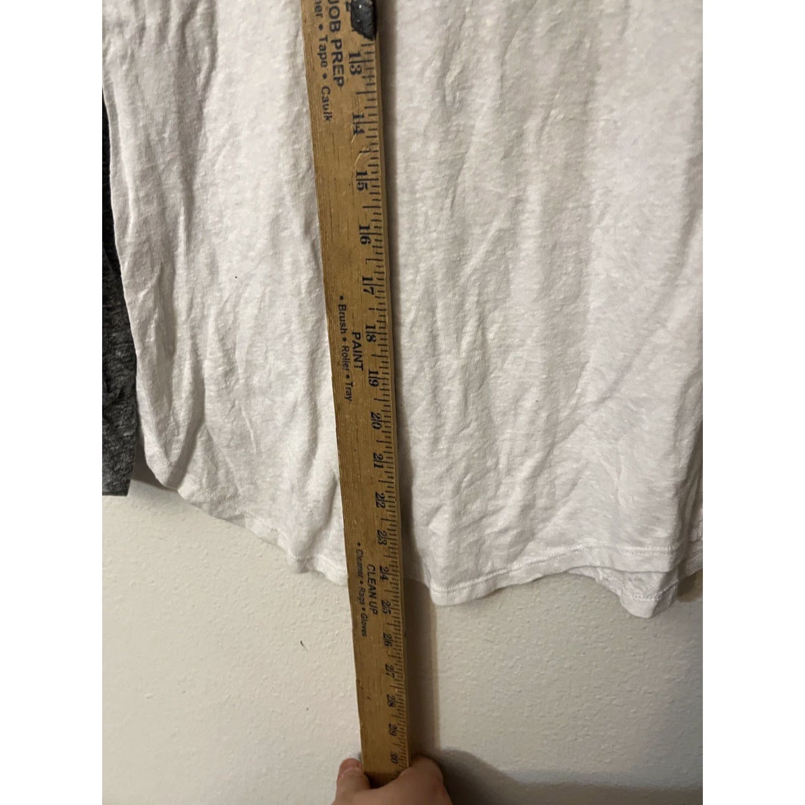 American Eagle Outfitters VINTAGE American Eagle Hoodie T-Shirt Women S White Cotton Blend Long Sleeve Casual Size S / US 4 / IT 40 - 4 Thumbnail
