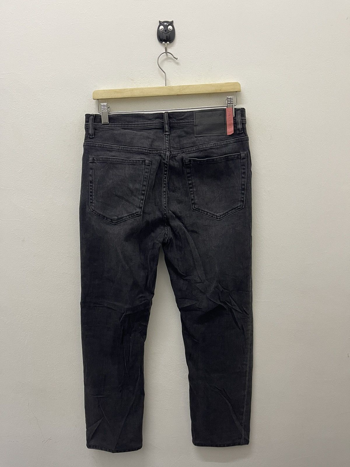 Acne Studios Rare ACNE STUDIOS Bla Konst Black Denim Size US 29 - 1 Thumbnail