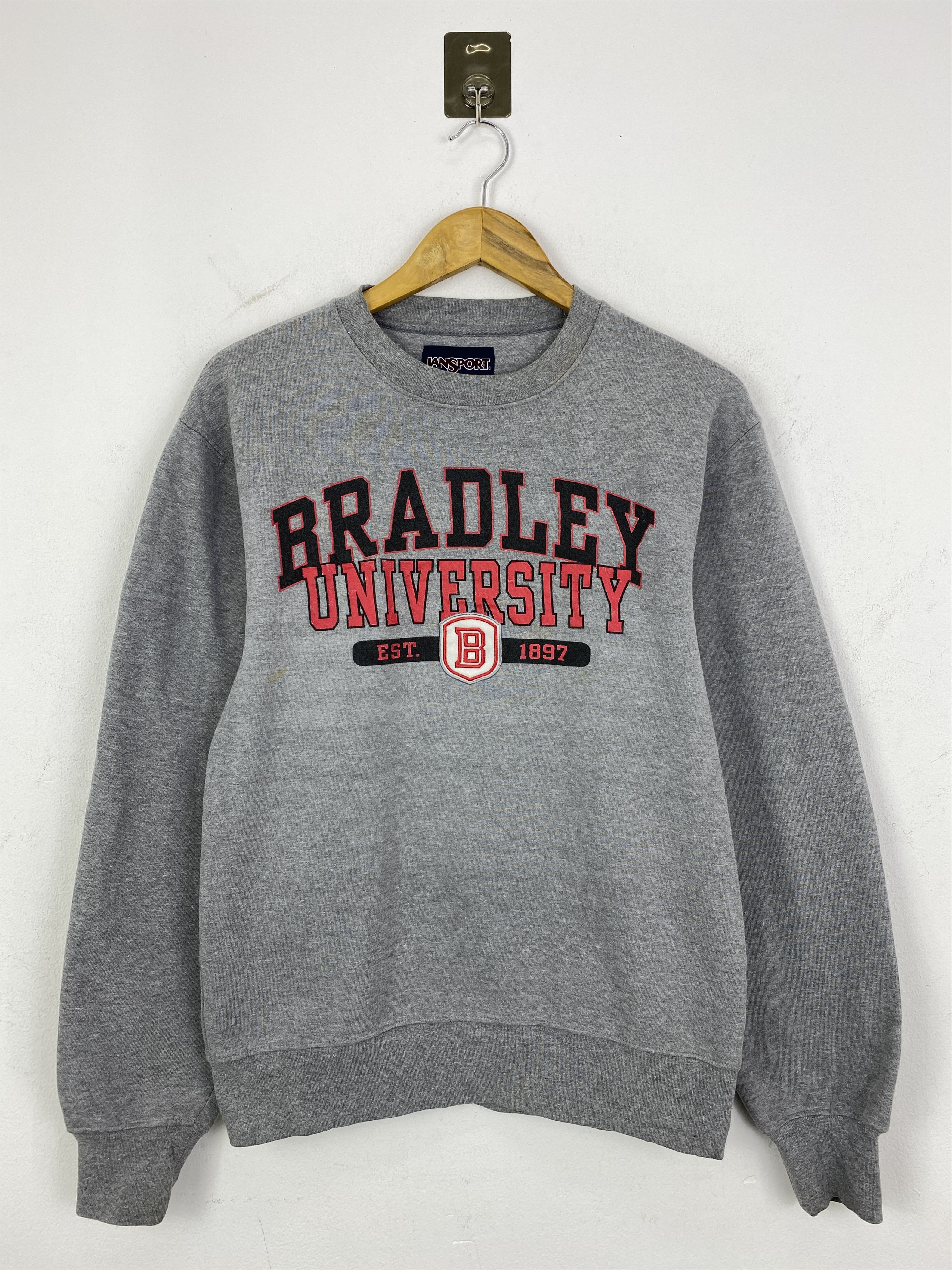 Jansport Vintage 90s Bradley University Crewneck Sweatshirt SH0227 Size US XS / EU 42 / 0 - 1 Thumbnail