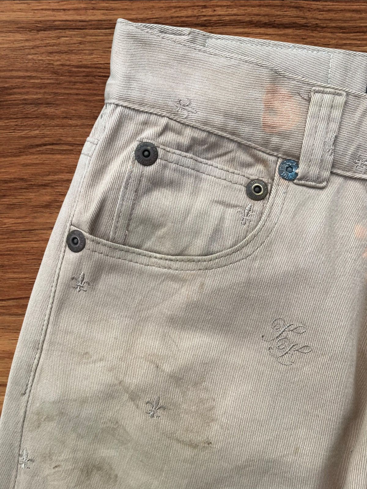 Karl Kani Vintage Karl Kani Dagger Embroidery All Over Loose Leg Pants Size US 32 / EU 48 - 5 Thumbnail