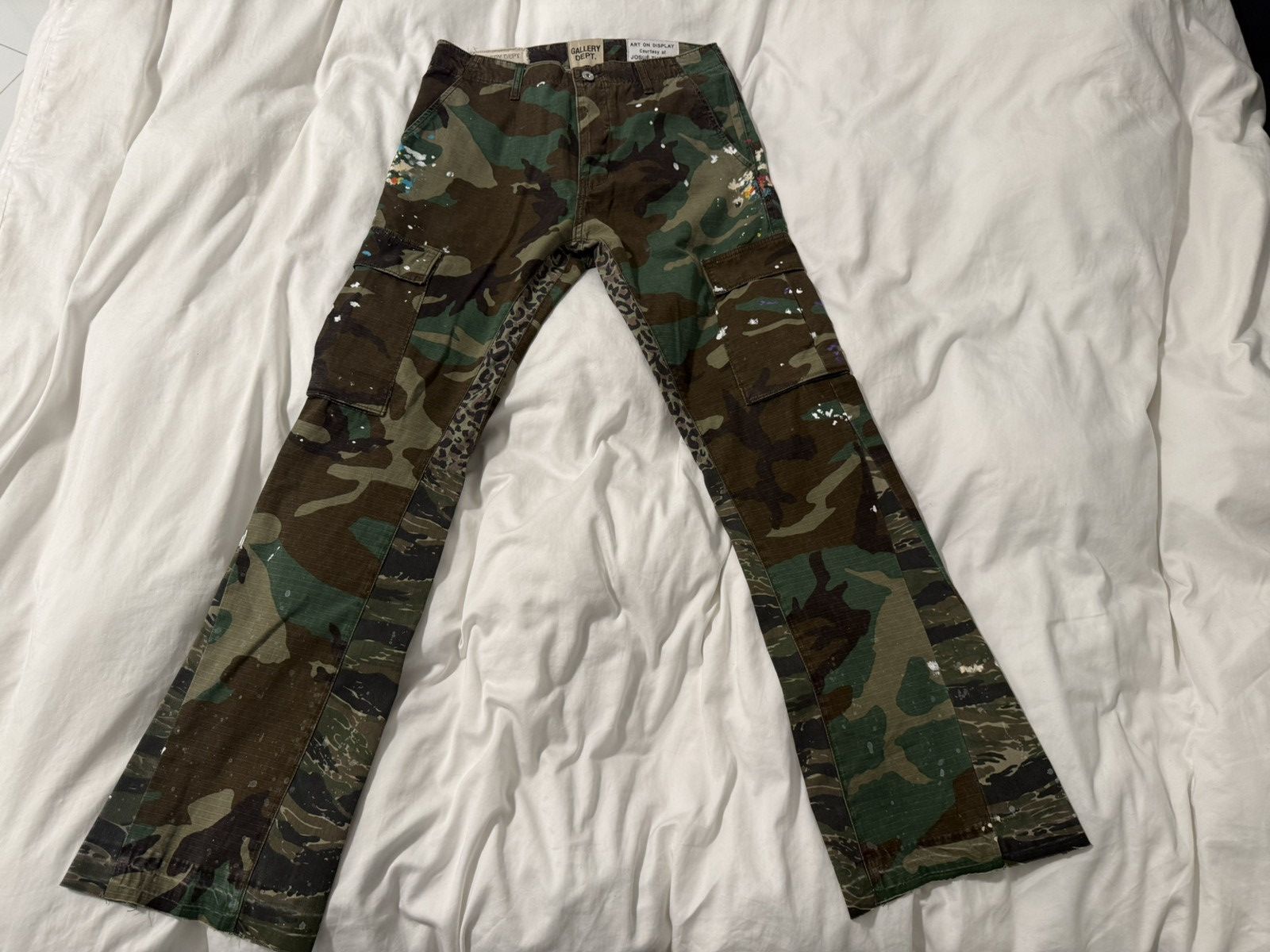 Gallery Dept. Gallery Dept Camo Flare Size US 30 / EU 46 - 2 Thumbnail