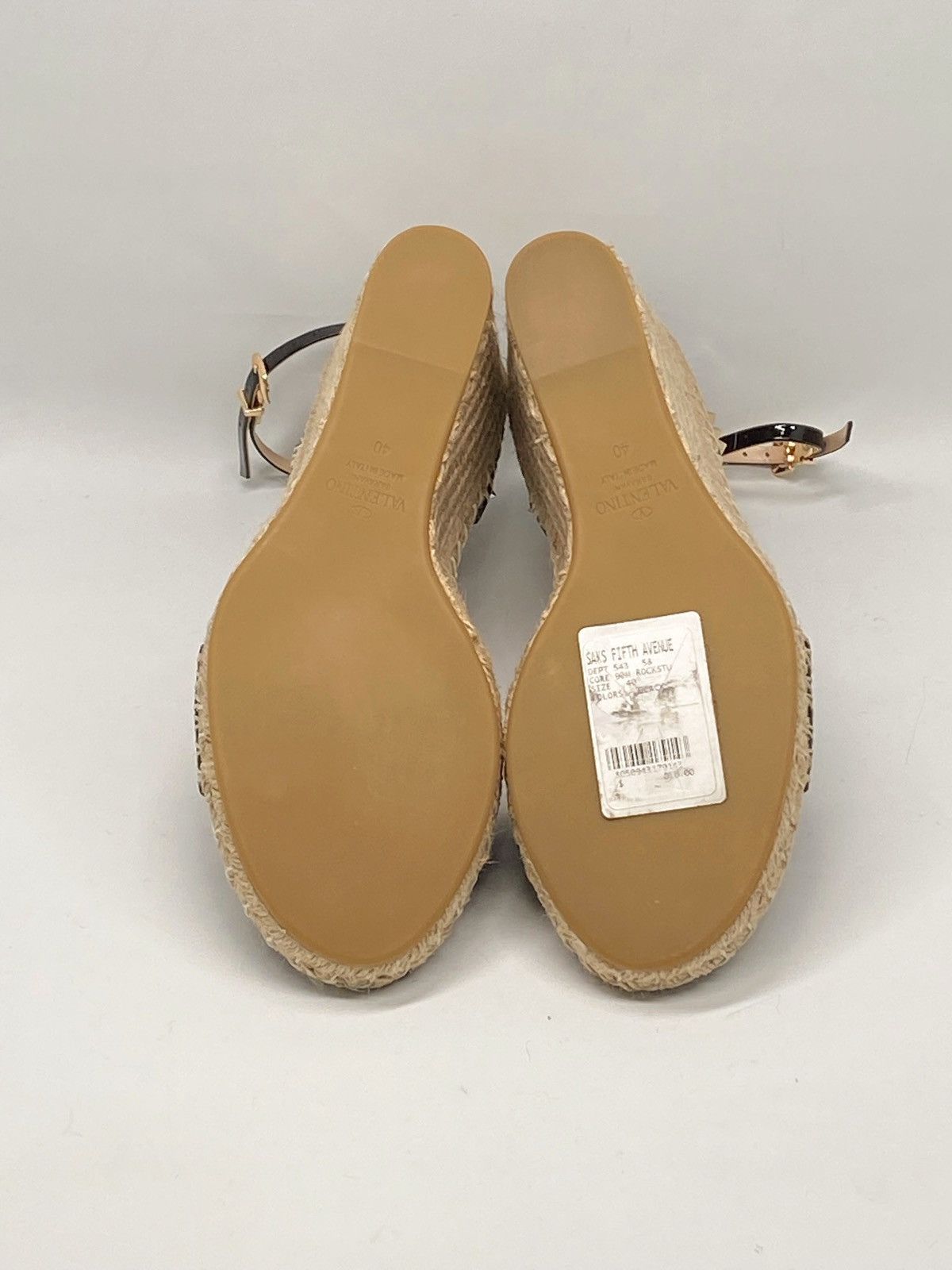 Valentino Valentino Garavani Rockstud Calfskin Wedges 105MM size 40 Size US 10 / IT 40 - 13 Thumbnail