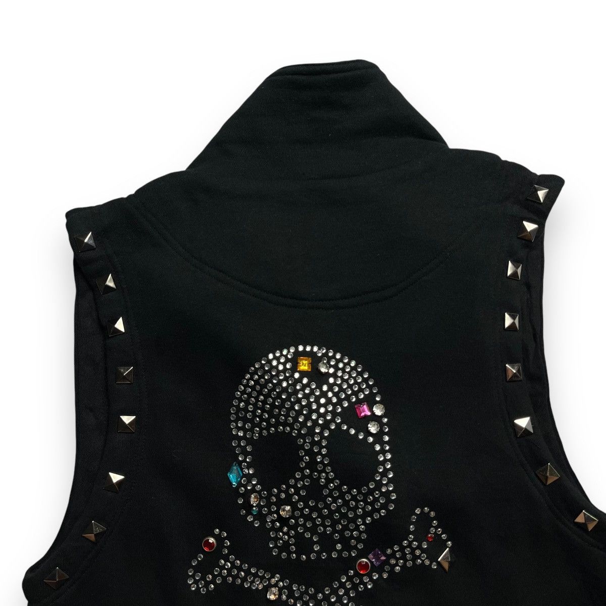 If Six Was Nine 🇯🇵JAPANESE BRAND☠️ SKULL GOTHIC PUNK STUDDED VEST Size US M / EU 48-50 / 2 - 10 Thumbnail