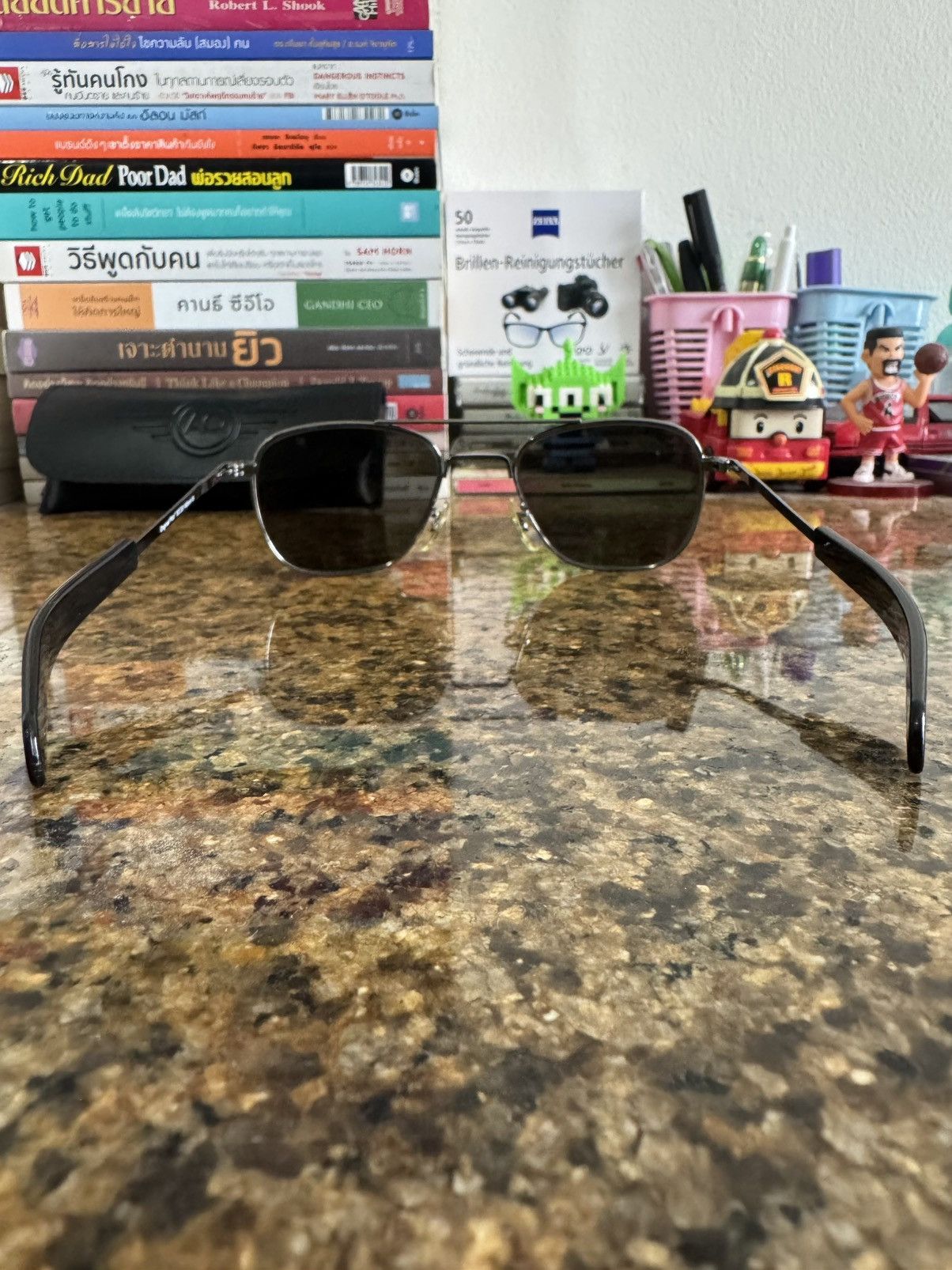 Other American Optical AO Original Pilot 52 20 140 case Sunglasses Size ONE SIZE - 4 Thumbnail