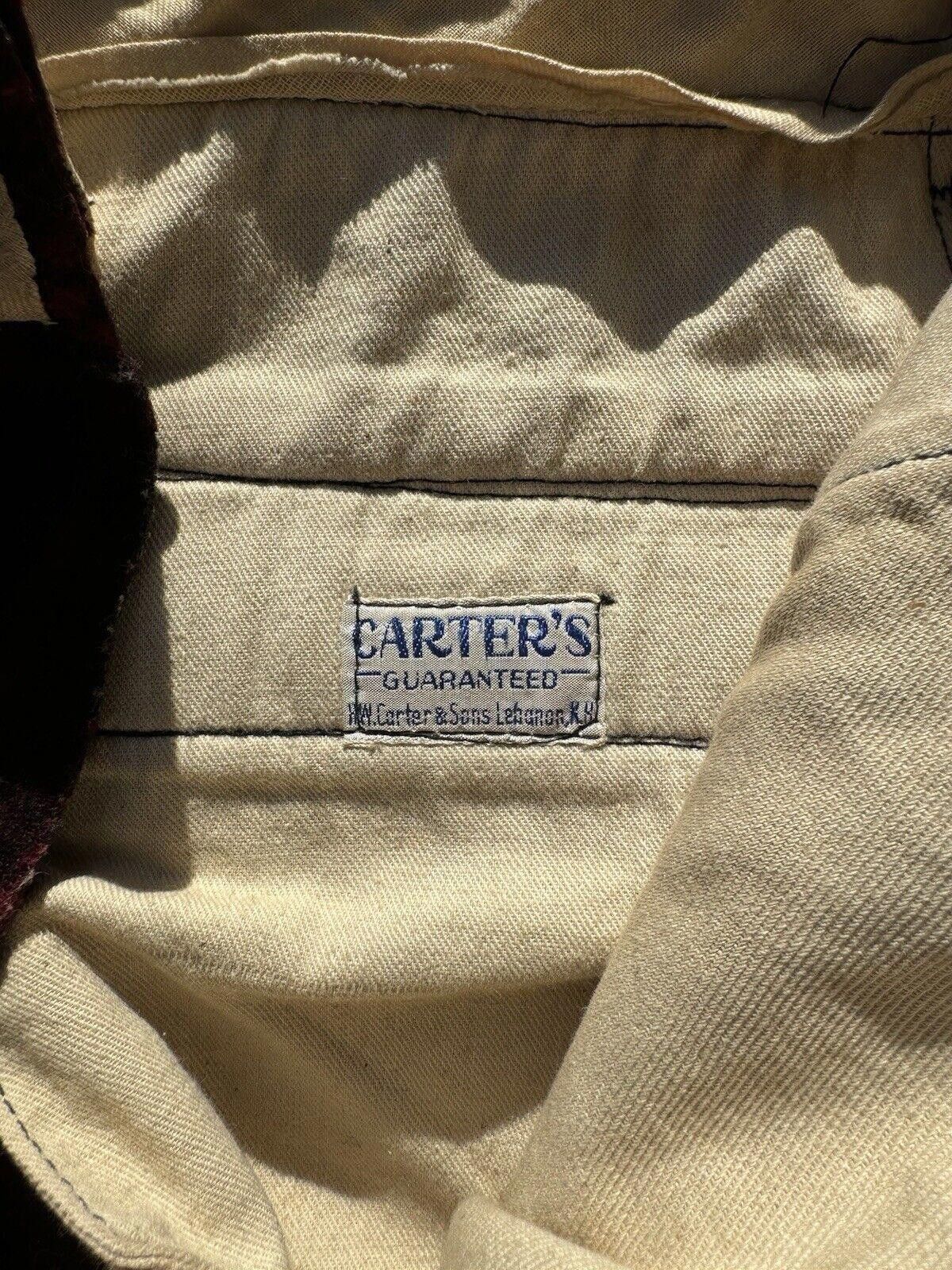 Designer True Vintage Carters 40s Buffalo Plaid Wool Hunting Pants 34 Size US 34 / EU 50 - 9 Thumbnail