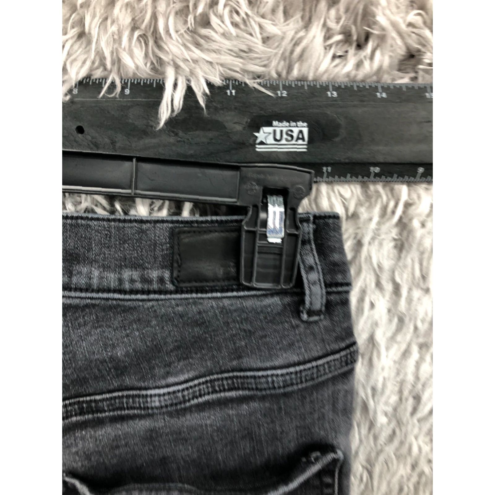 Express Express Jeans 4 Womens Dark Wash Black Ankle High Rise 26in Inseam 5-Pocket Cotton Denim Size 27" / US 4 / IT 40 - 6 Thumbnail