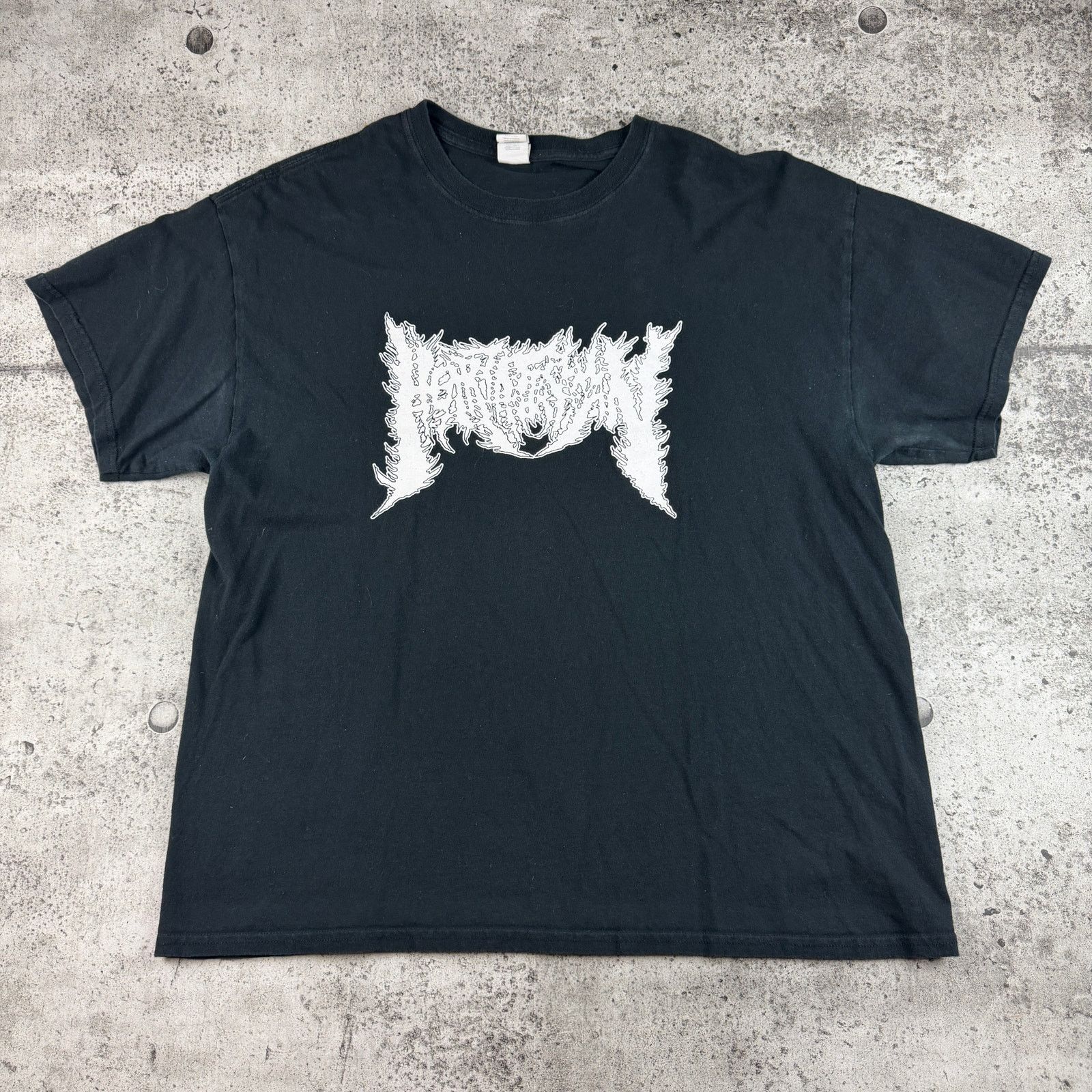 Gildan Heart Attack Man Band Shirt Crust Punk Design Size XL Size US XL / EU 56 / 4 - 1 Thumbnail