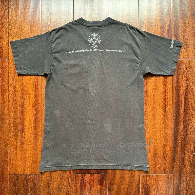 Chrome Hearts CHROME HEARTS Size L Black horseshoe Sanskrit cross logo te Size US L / EU 52-54 / 3 - 2 Thumbnail