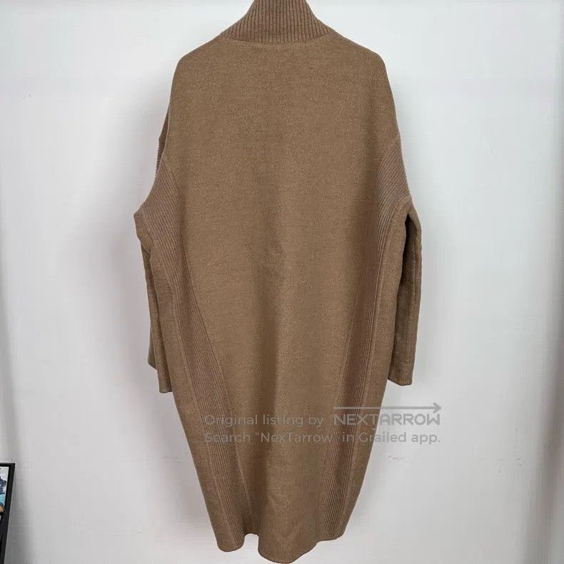 Hermes Hermes khaki cocoon cashmere coat Size XXS / US 00 / IT 34 - 2 Thumbnail
