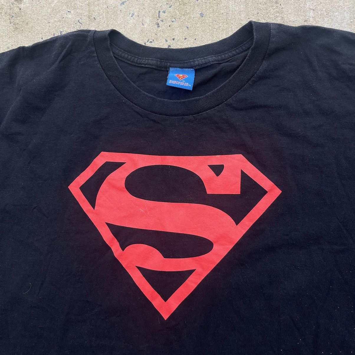 DC Comics Vintage 2013 SUPERMAN “BIG S” LOGO Shirt Size US XXL / EU 58 / 5 - 2 Thumbnail