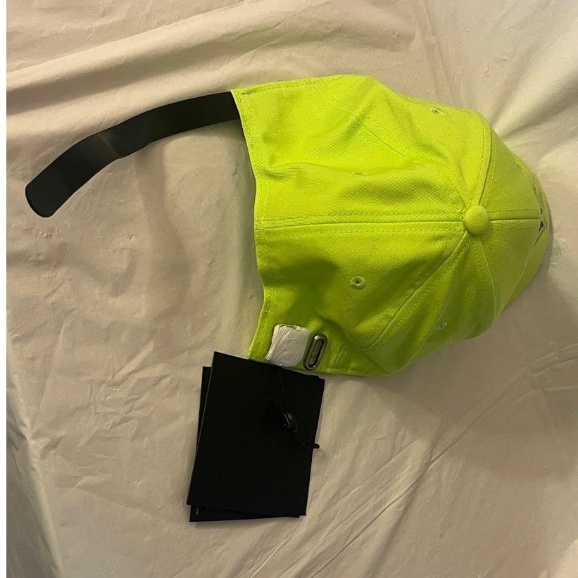 Moose Knuckles Fashion Logo Icon Cap Lime Green - NWT