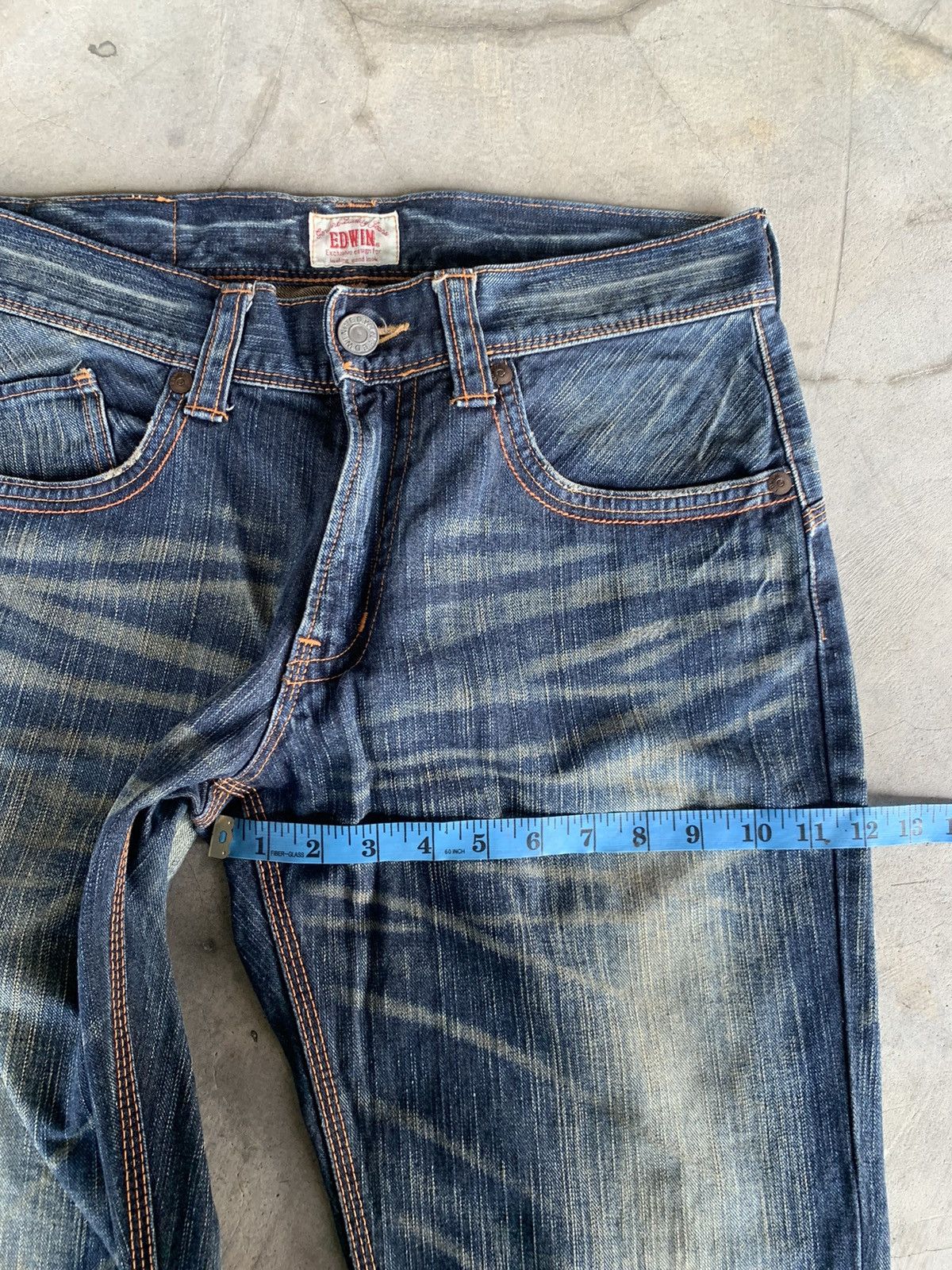Edwin FLARE EDWIN XV BUCKLE BACK DENIM. Size US 33 - 7 Thumbnail