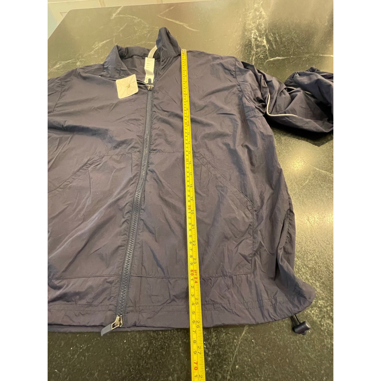 Fabletics NWT Fabletics Deep Navy Womens oversized Windbreaker SM Size S / US 4 / IT 40 - 10 Thumbnail