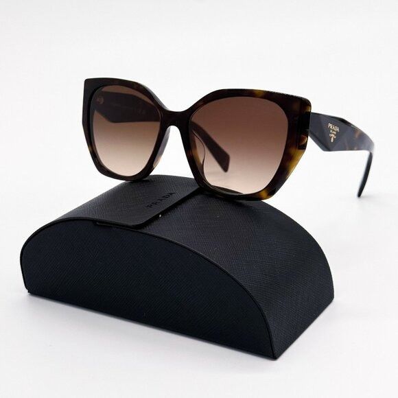 Prada NEW PRADA SUNGLASSES PR19ZSF 2AU6S1, PR 19ZSF 2AU6S1 HAVANA Size ONE SIZE - 1 Thumbnail