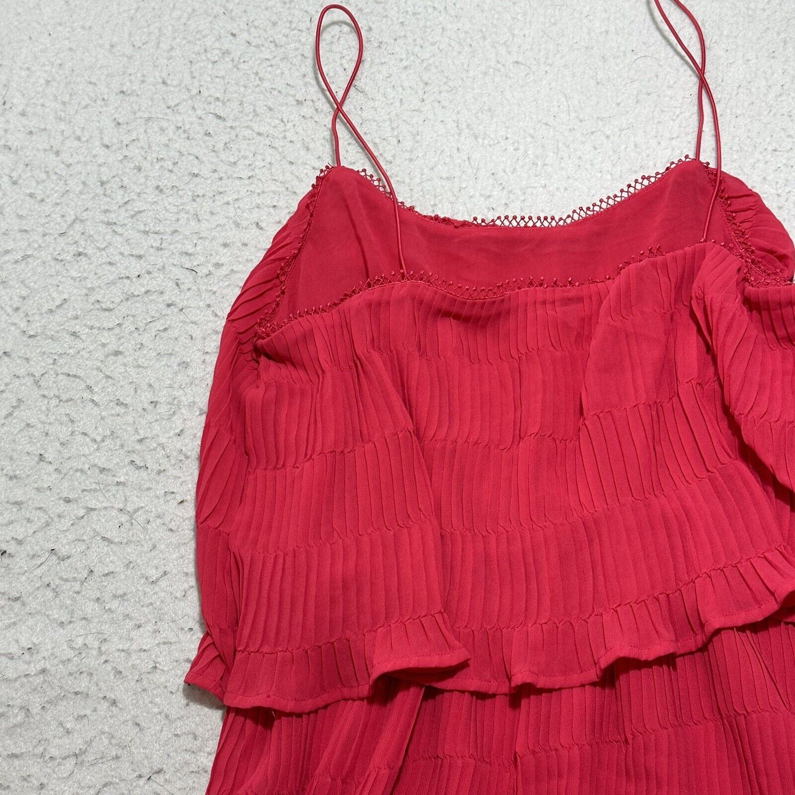 Anthropologie Moon River Anthropologie Small Hot Pink Mini Dress Size S / US 4 / IT 40 - 14 Thumbnail