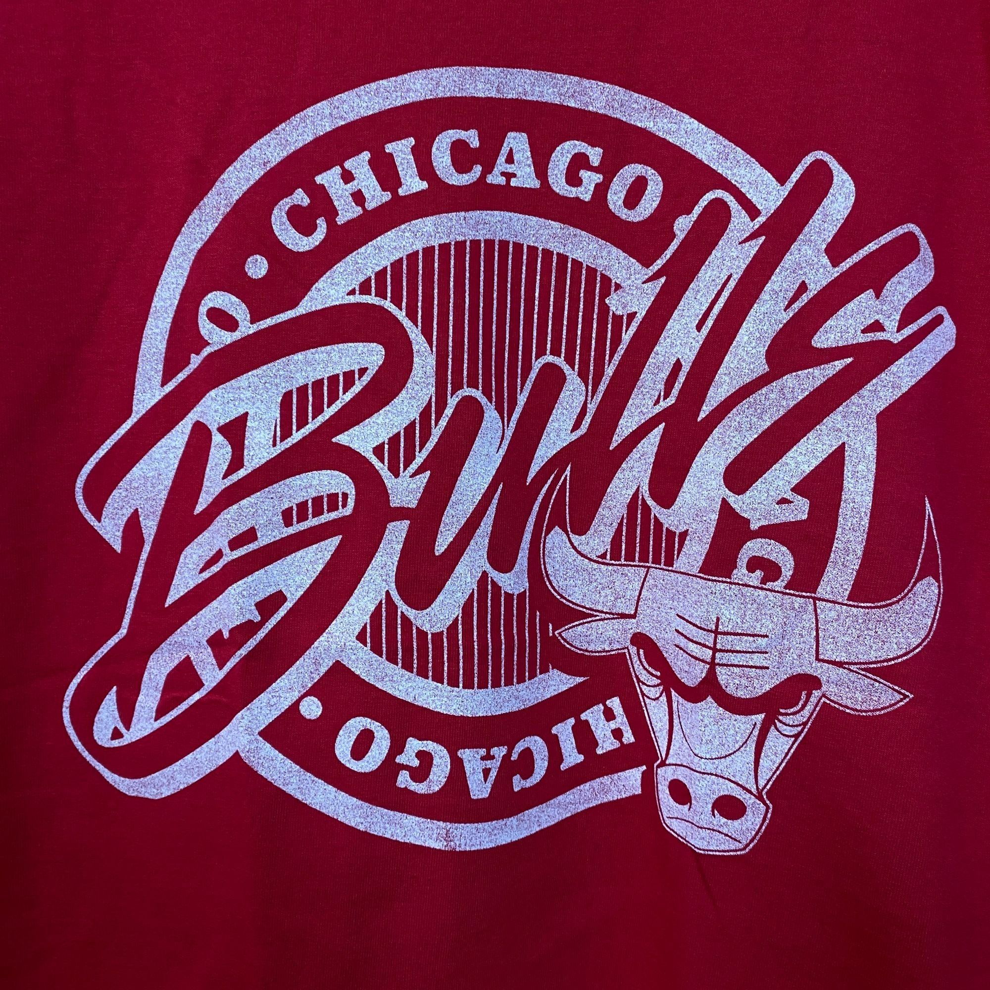 Junk Food Junk Food Clothing NBA Chicago Bulls Crest Vintage Style Tee Size US XS / EU 42 / 0 - 2 Thumbnail