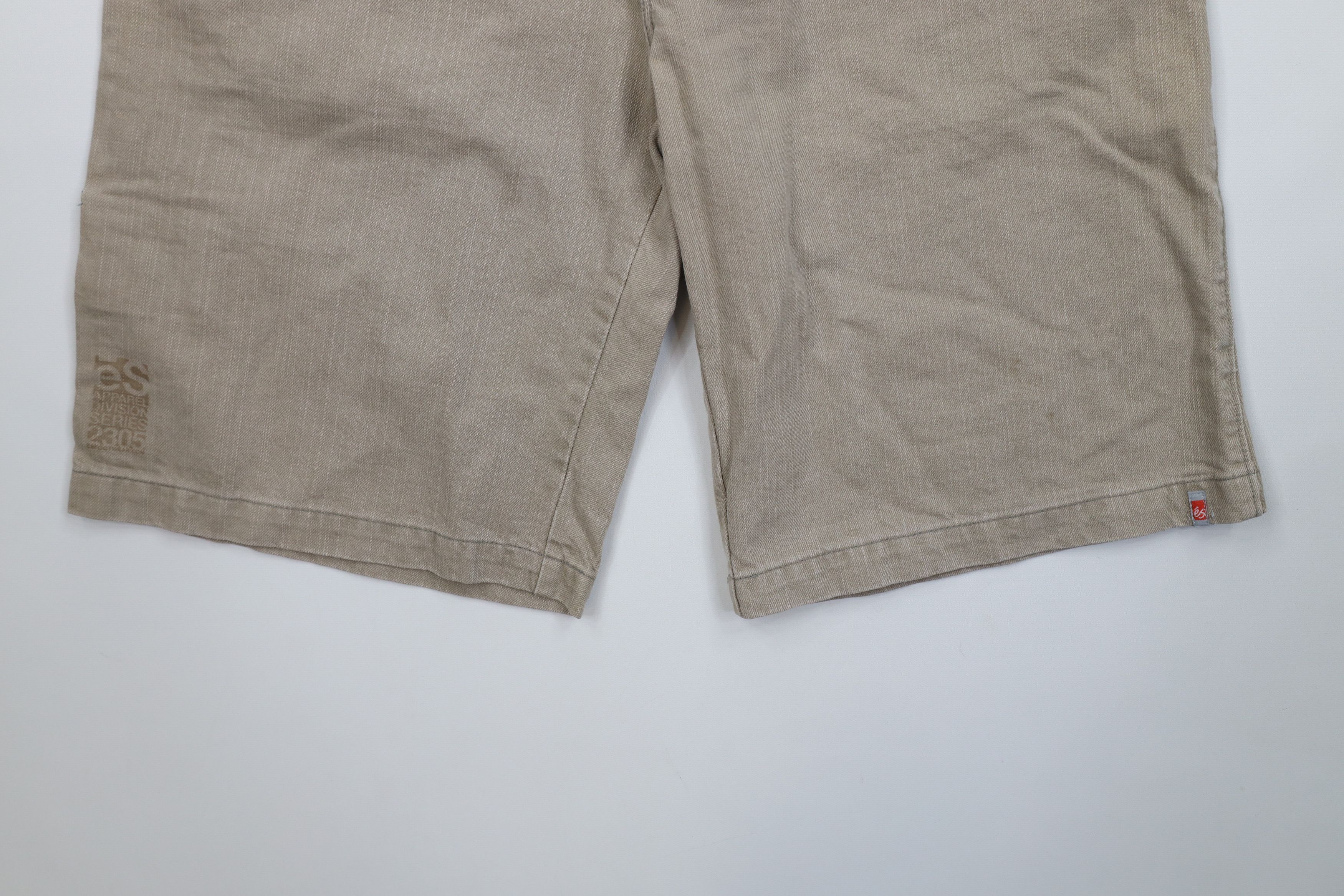 Vintage Deadstock Vintage 90s Y2K ES Skateboards Shorts Size US 34 / EU 50 - 4 Thumbnail