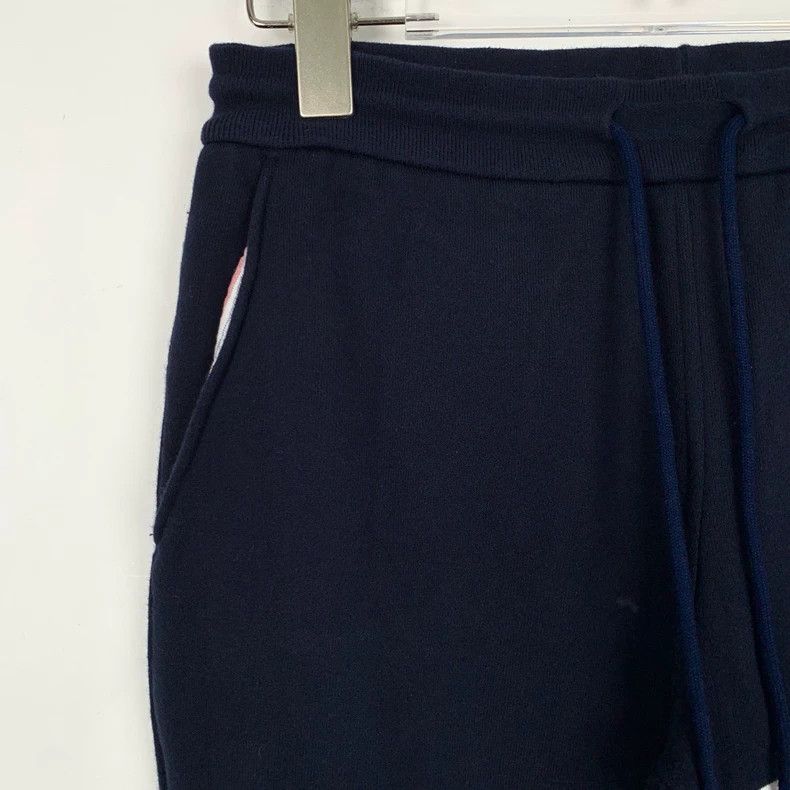 Thom Browne thom browneClassic four-bar dark blue cotton casual pants s Size US 38 / EU 54 - 3 Thumbnail