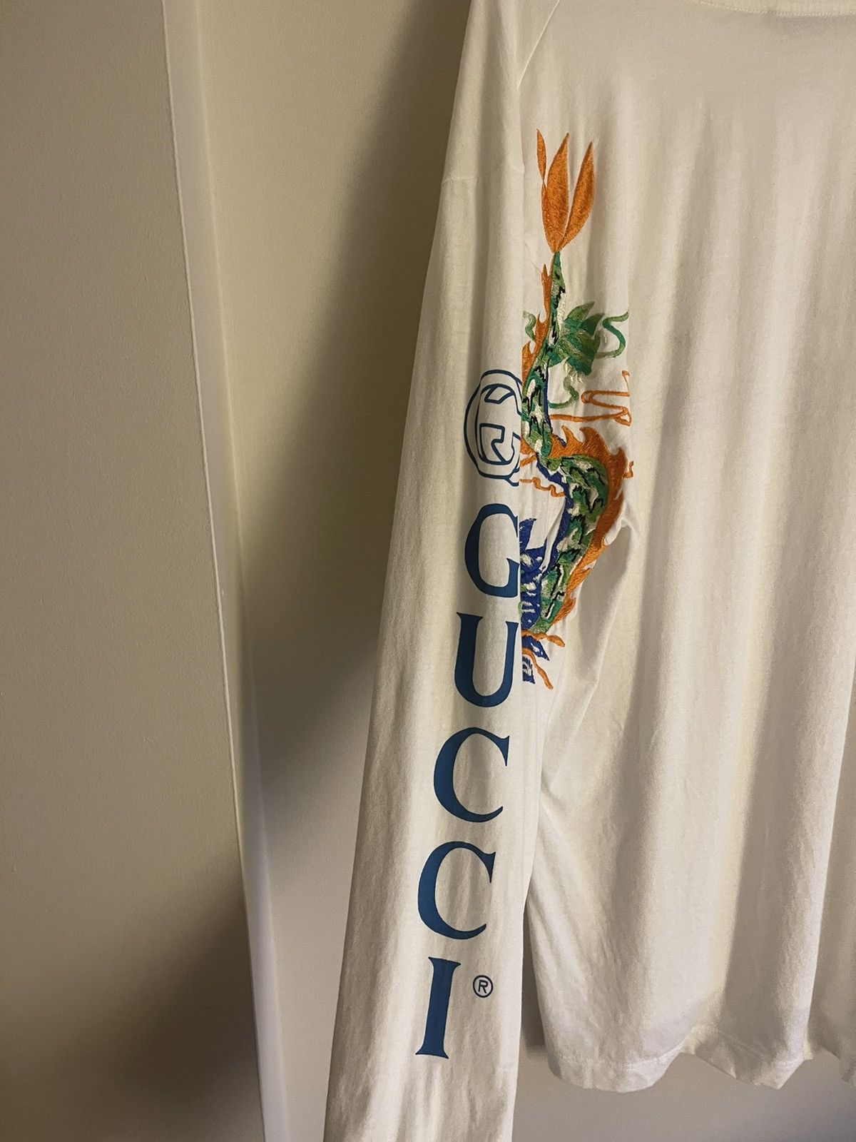 Gucci Gucci Dragon Embroidered Longsleeve Size US L / EU 52-54 / 3 - 4 Thumbnail