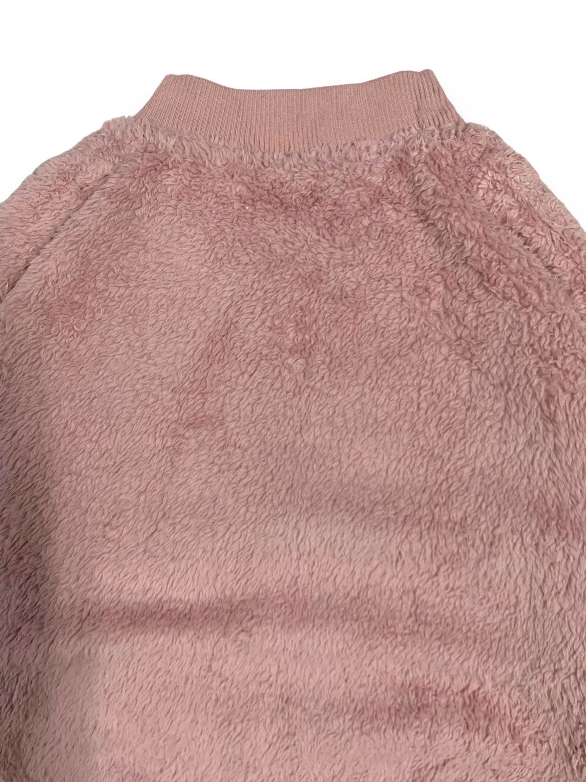 Hysteric Glamour Japanese Love Toxic Pink Reversible Fleece Bomber Jacket Size L / US 10 / IT 46 - 21 Thumbnail