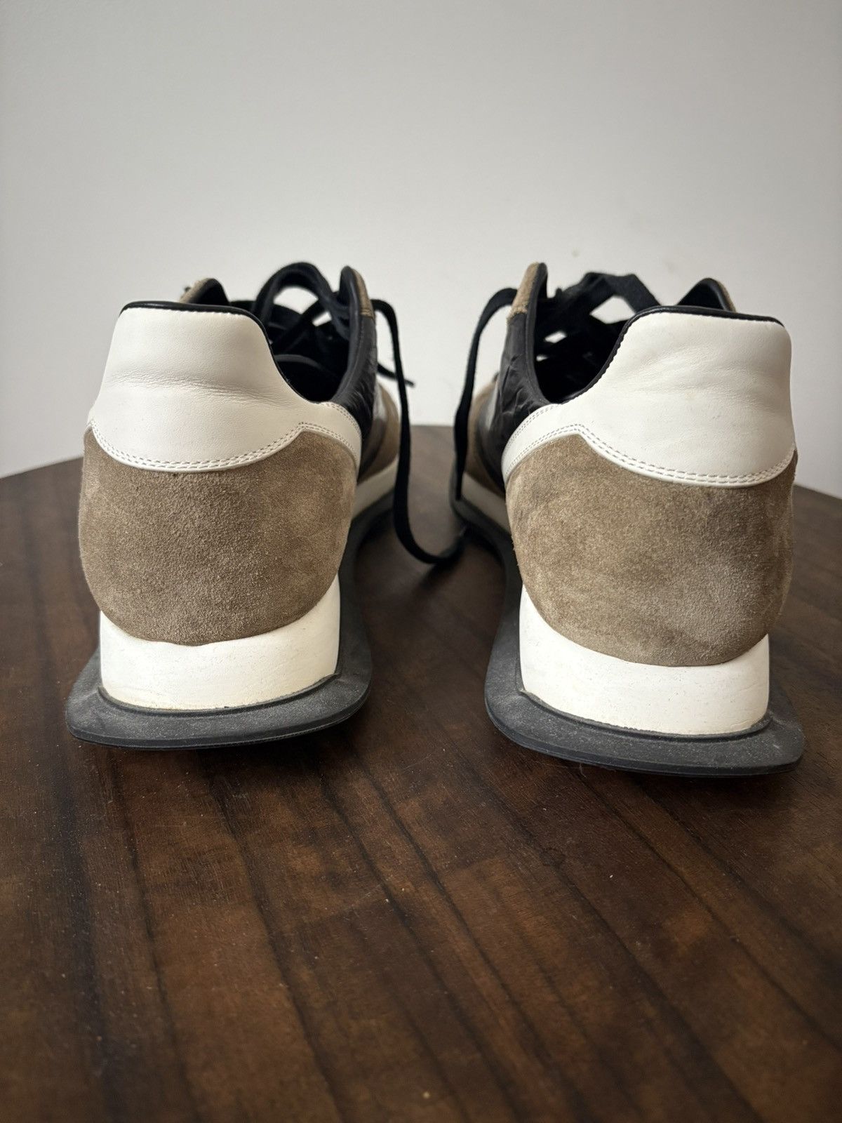 Rick Owens Rick Owens Leather and Suede Runners Size US 11 / EU 44 - 4 Thumbnail