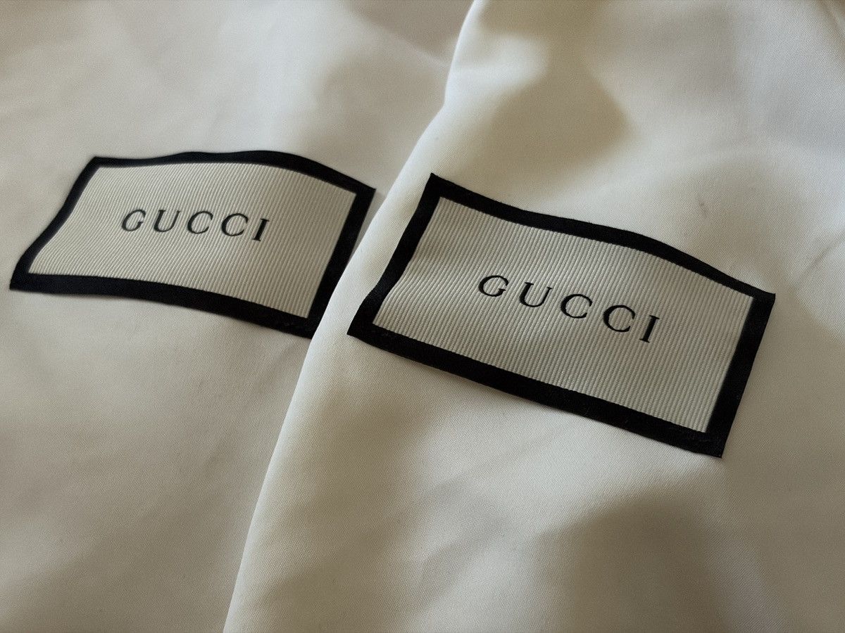 Gucci Gucci Ace Bee Embroidery Sneakers White Size US 7.5 / EU 40-41 - 25 Thumbnail