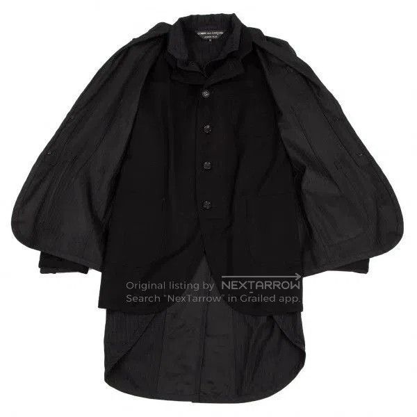 Comme des Garcons COMME des GARCONS HOMME PLUS Layered Blazer. Size US XS / EU 42 / 0 - 3 Thumbnail