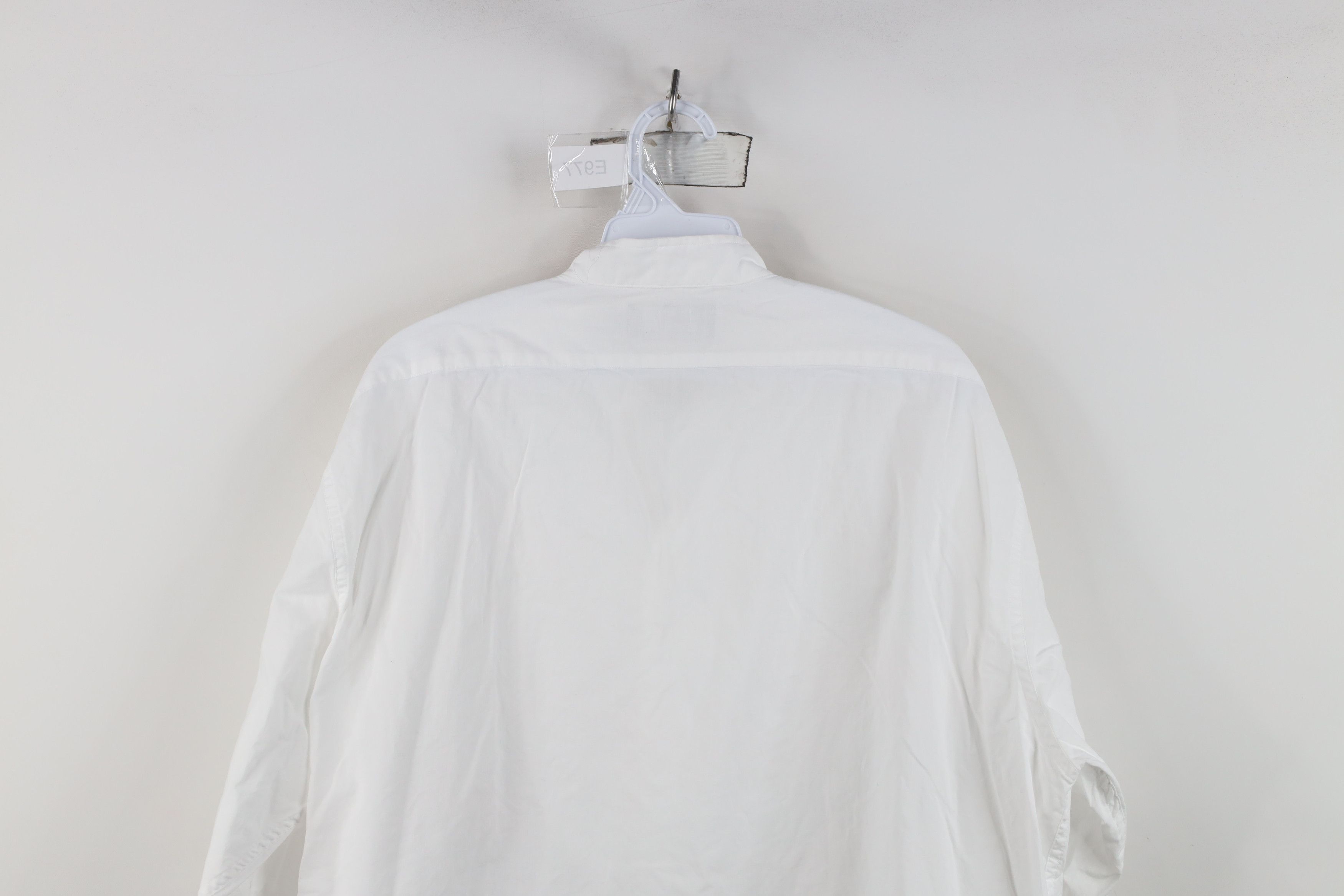 Ralph Lauren Vintage 90s Ralph Lauren Tuxedo Button Dress Shirt White Size US L / EU 52-54 / 3 - 10 Thumbnail