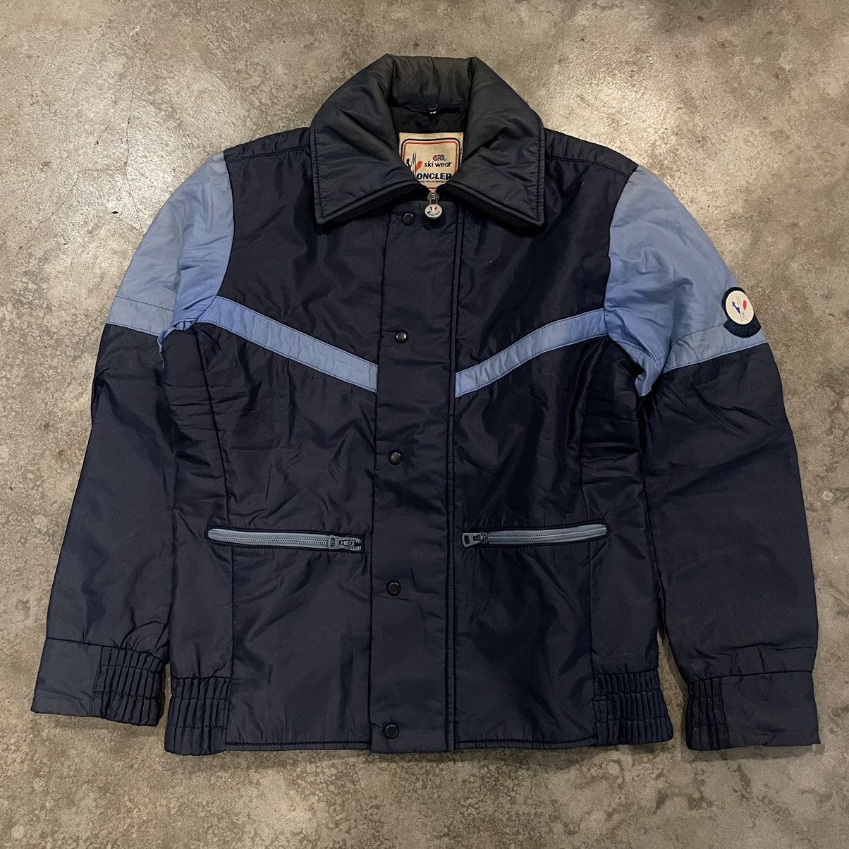 スキー OLD MONCLER asics 80s ARCHIVE SKI JACKET 80's Moncler Ski wear スキー OLD MONCLER asics 80s ARCHIVE SKI