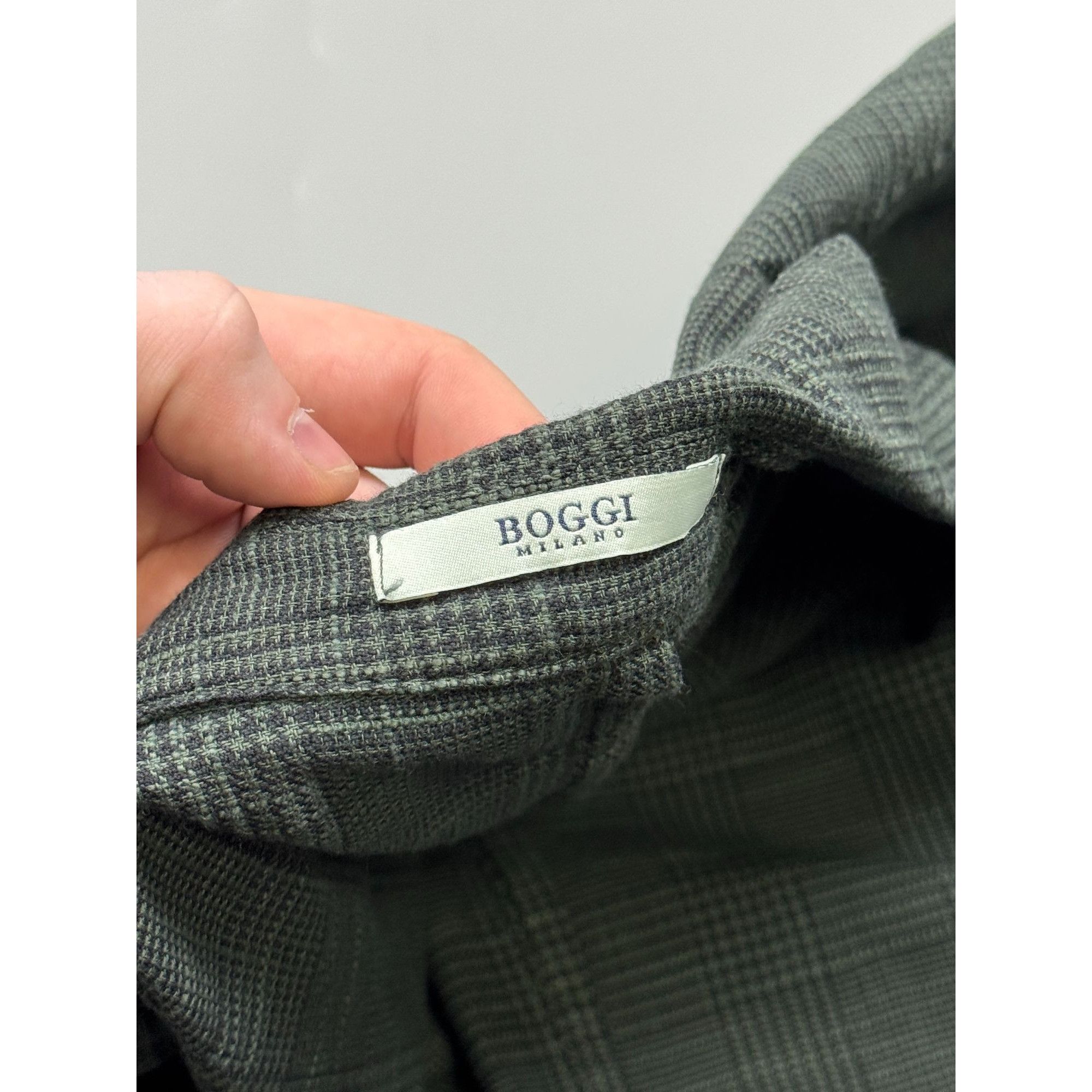 Boggi Boggi Milano Lightweight Summer Silk Blazer Jacket (Y1281) Size 40R - 8 Thumbnail