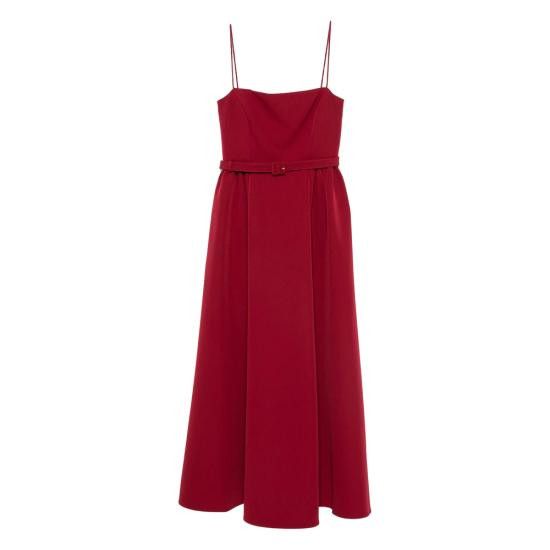 doen leanne dress Roland Mouret Myrtha Folded Sheath Dress Black Wool Crepe Size US 8