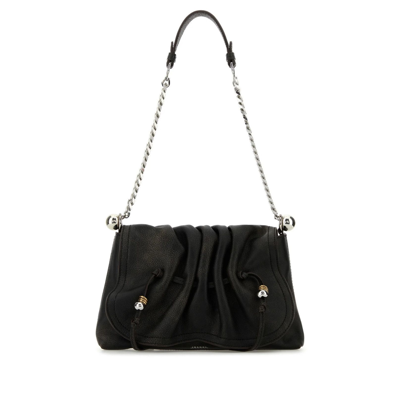 Isabel Marant Isabel Marant Bolton Dark Brown Leather Shoulder Bag New And Size ONE SIZE - 1 Thumbnail