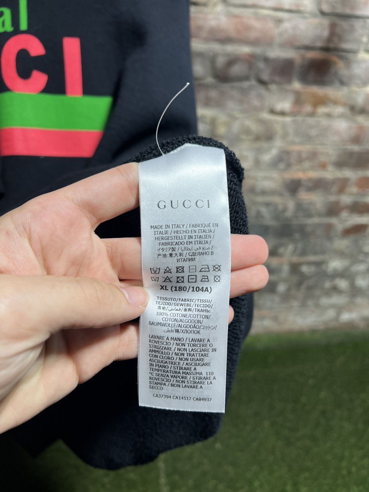 Gucci Original Gucci Hoodie Size US XL / EU 56 / 4 - 6 Thumbnail