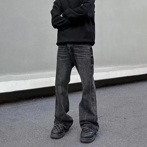 image of Black Opium Stacked Denim Jeans, Men's (Size 32)