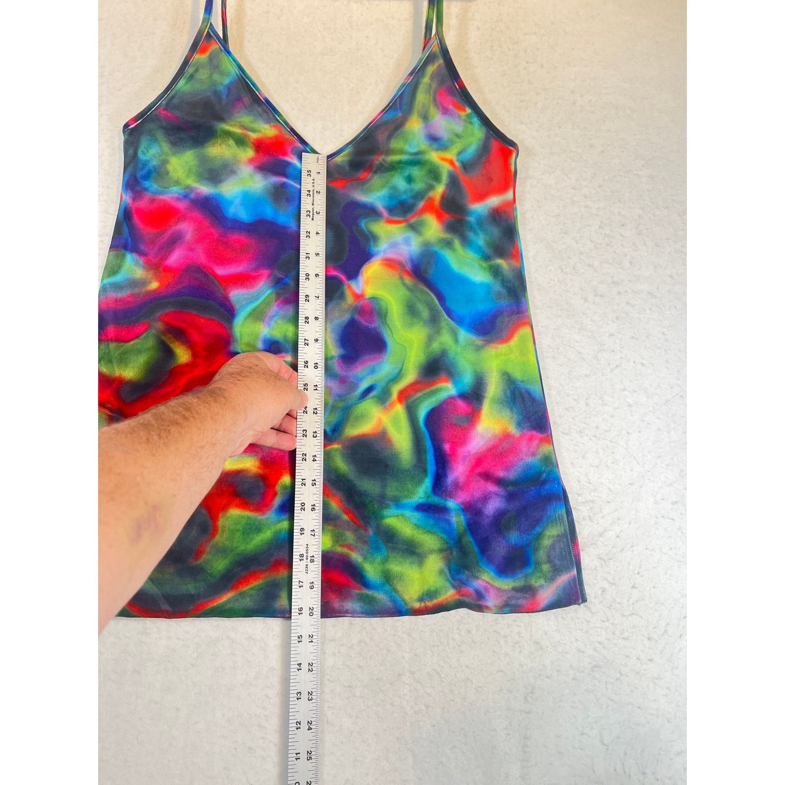 Hurley Hurley Nebula Mini-Dress Woman's M Tye Dye Adjustable Straps Size M / US 6-8 / IT 42-44 - 5 Thumbnail