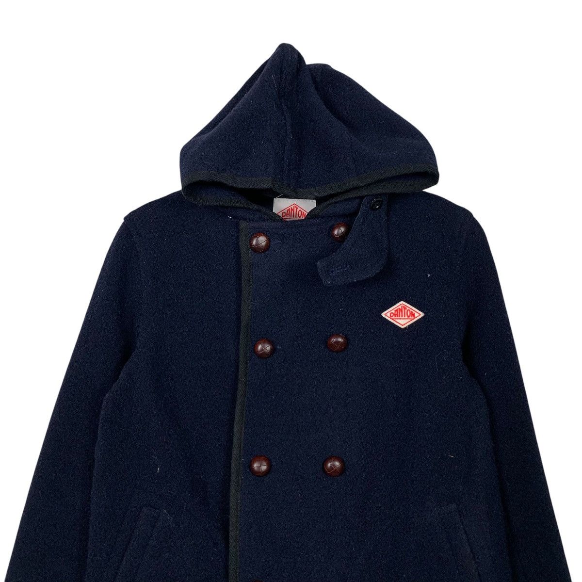 Danton Vintage DANTON Double Breasted Wool Coat Jacket #2080-C91 Size US M / EU 48-50 / 2 - 2 Thumbnail