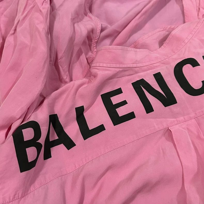 Balenciaga Balenciaga Leisure back Logo printed long sleeve shirt Size M / US 6-8 / IT 42-44 - 7 Thumbnail