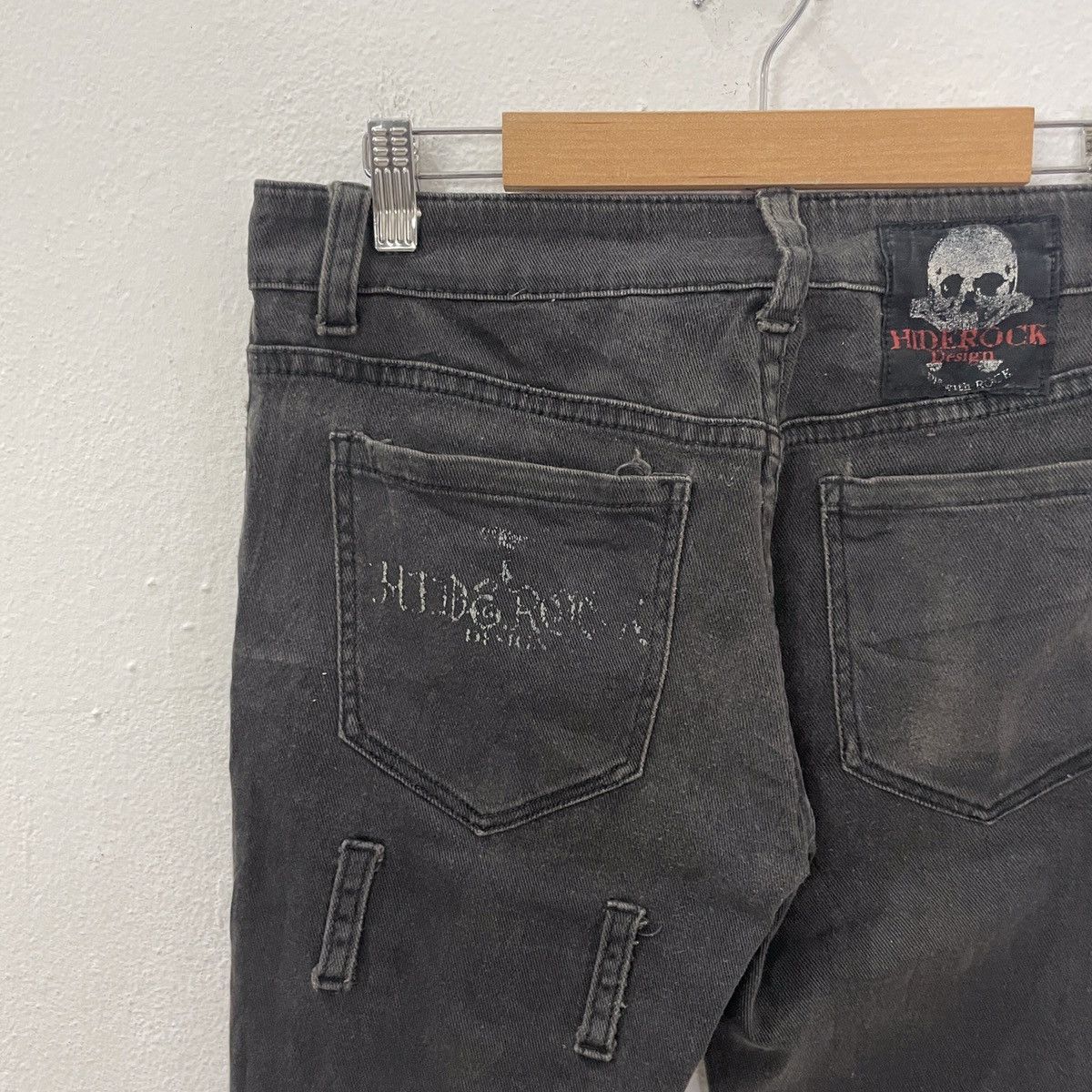 Seditionaries Vintage Hide Rock Design Punk Style Denim Size 30" / US 8 / IT 44 - 10 Thumbnail