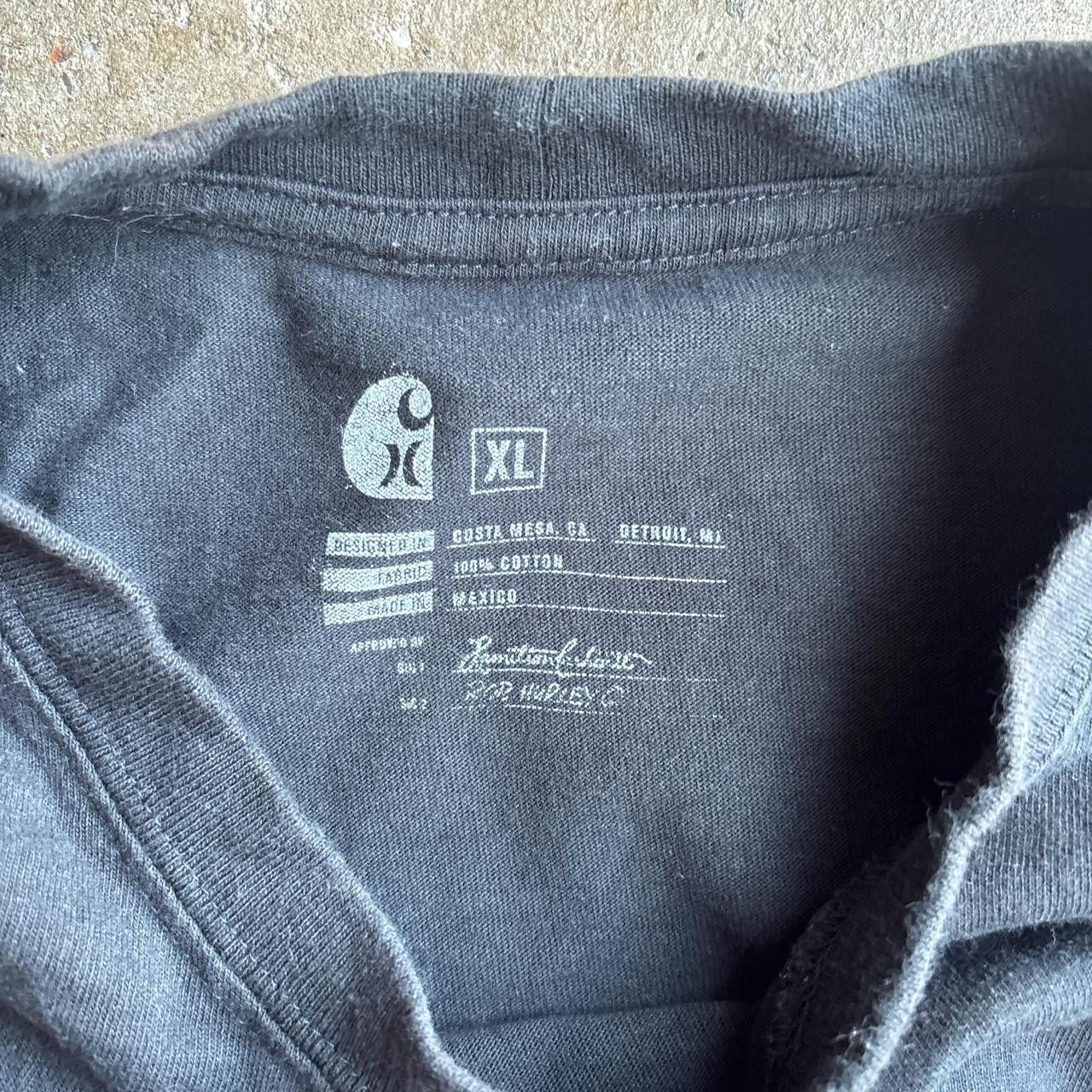 Carhartt Black Carhartt x Hurley Collaboration T-Shirt Size US XL / EU 56 / 4 - 6 Thumbnail