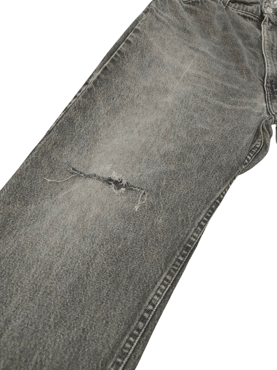 Levi's 90s Vintage Levi's 550 Charcoal Black Orange Tab Denim Size US 38 / EU 54 - 3 Thumbnail