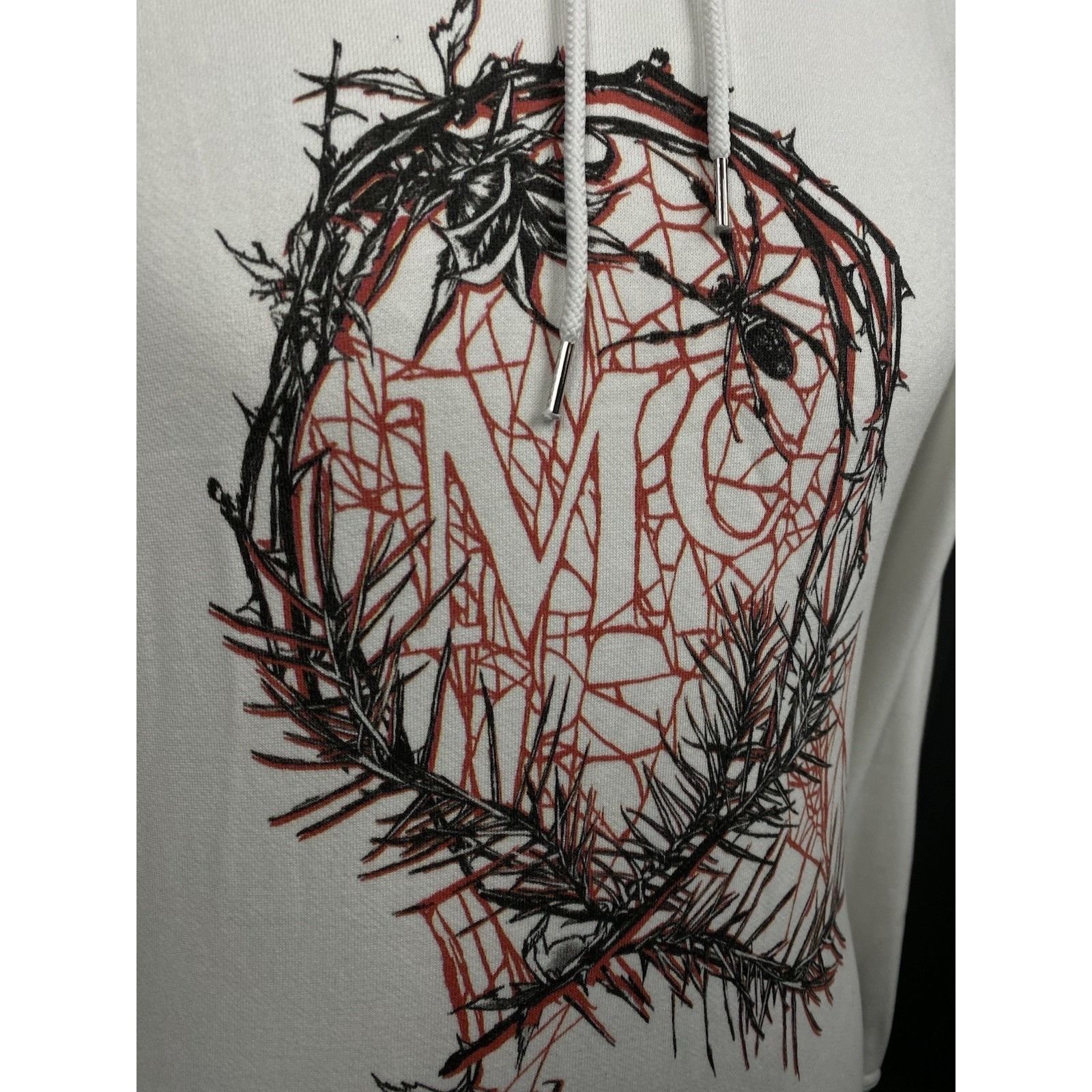 Alexander McQueen Alexander McQueen McQ Big Logo Men's White Hoodie Sweater Si Size US S / EU 44-46 / 1 - 7 Thumbnail
