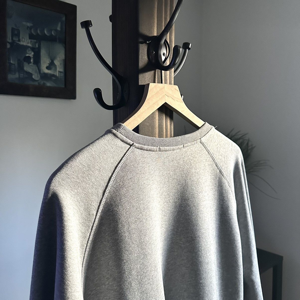 Mackintosh 🌿Mackintosh Crew Neck Sweatshirt GJM-207 - Grey x Navy🌿 Size US M / EU 48-50 / 2 - 8 Thumbnail