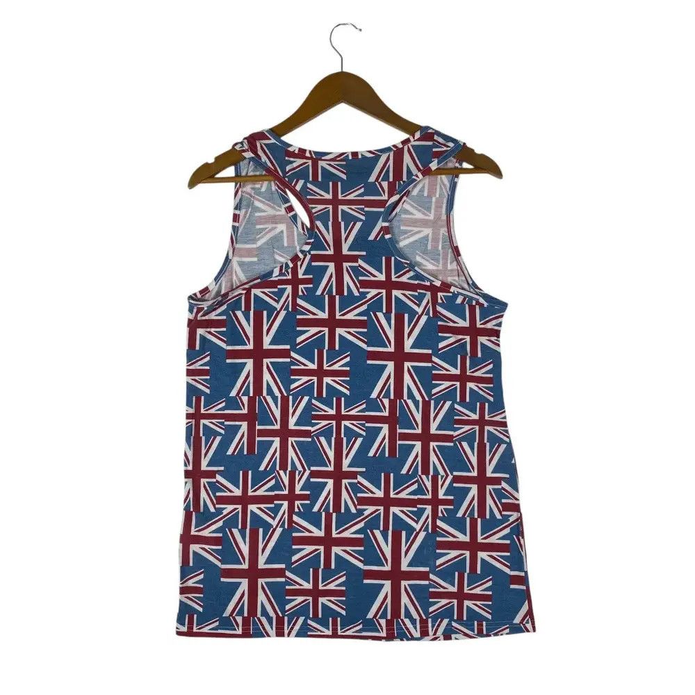 Vintage Vintage GREAT BRITAIN Full Print Tank Tops Tee Medium Size Size US M / EU 48-50 / 2 - 3 Thumbnail