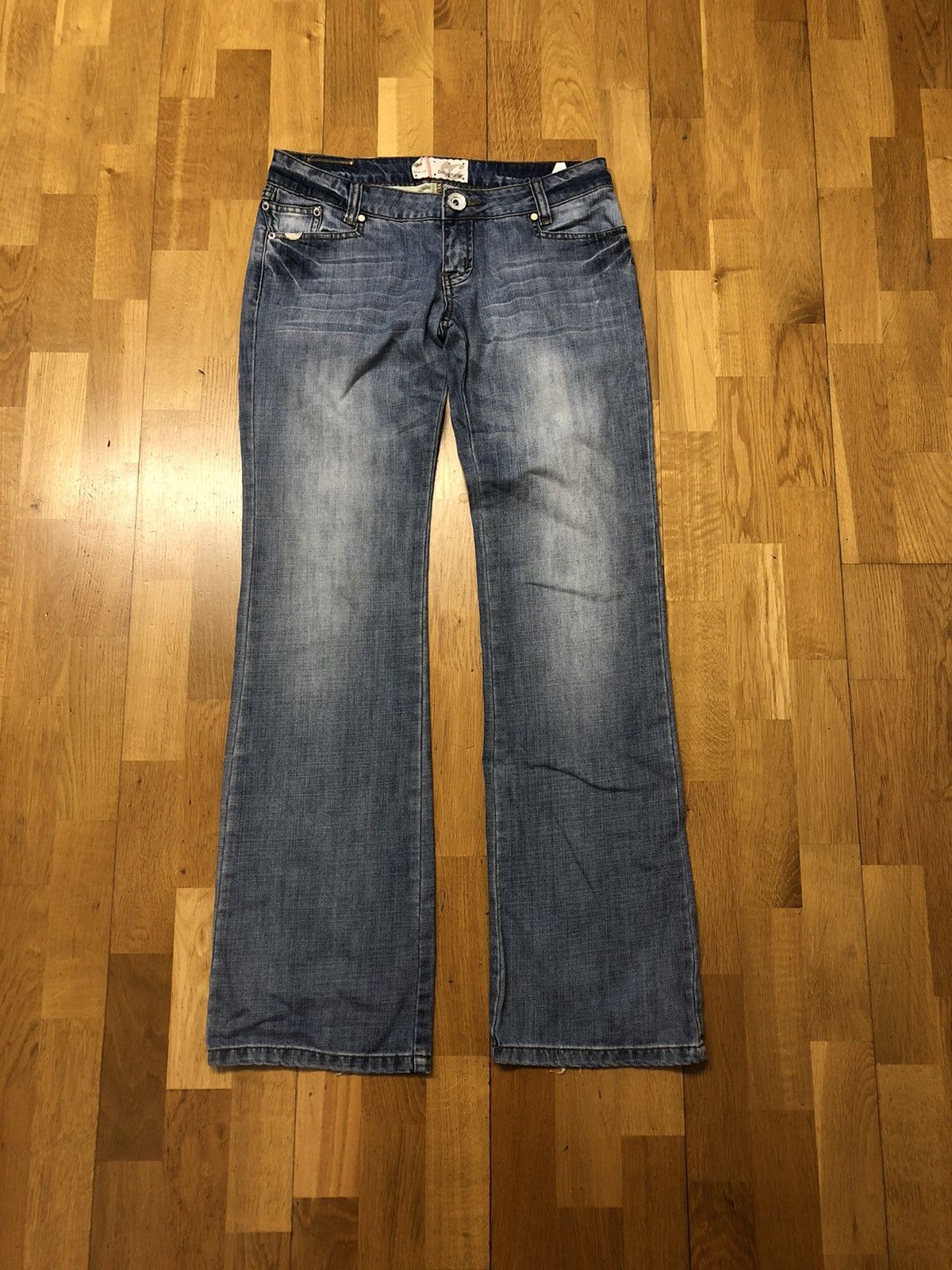 Ben Davis × Vintage RARE Ben Davis gorilla cut denim W39